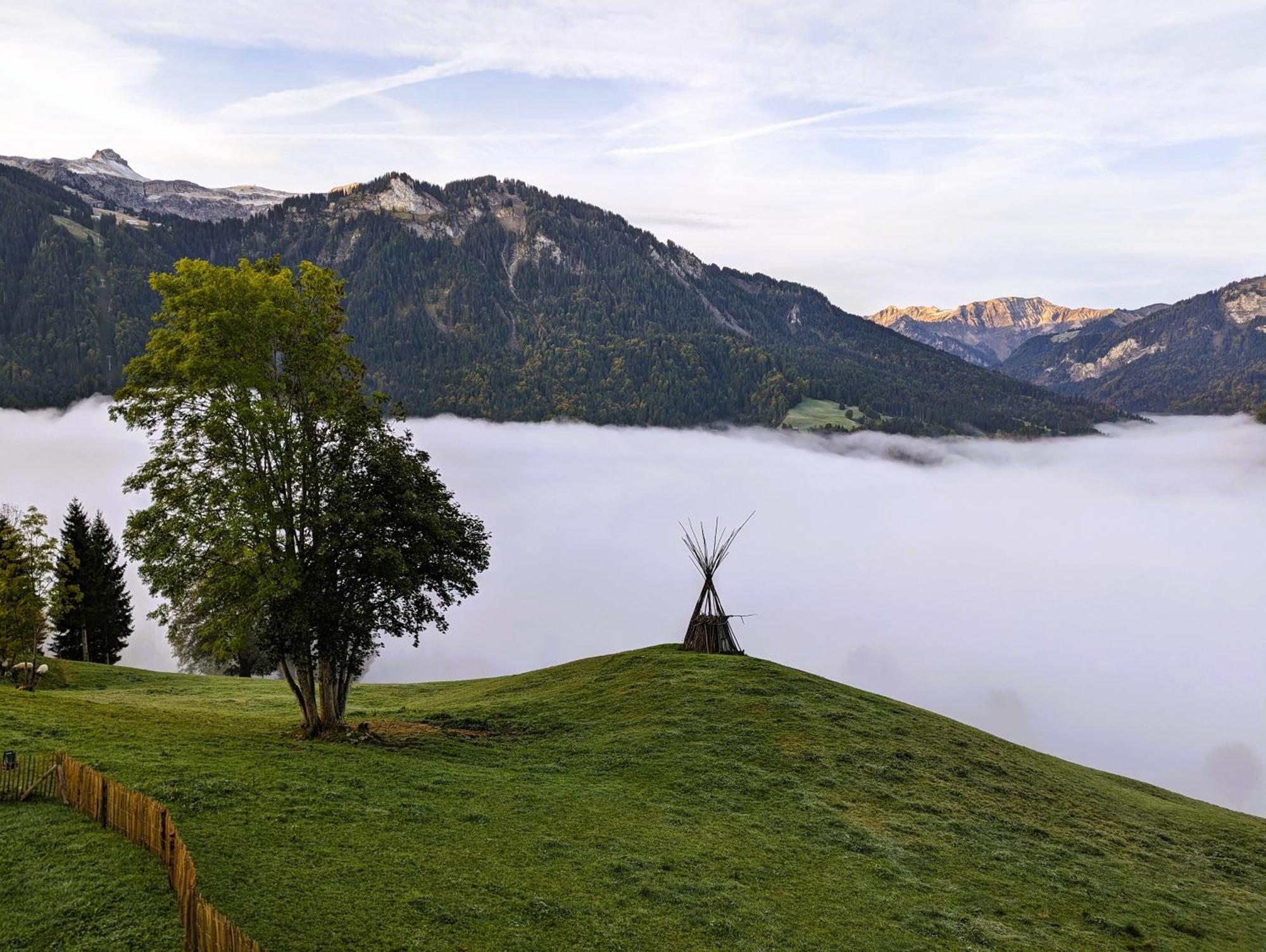 Panoramahof Bergglueck Apartment Mellau Luaran gambar